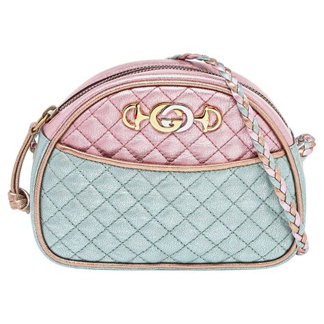 Gucci Trapuntata Leather Crossbody Bag on SALE 